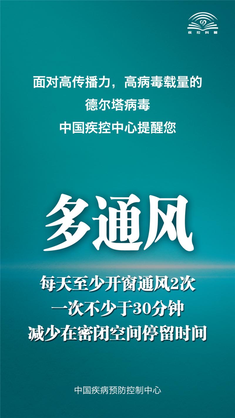 面对德尔塔病毒，中国疾控中心提示您这九点！